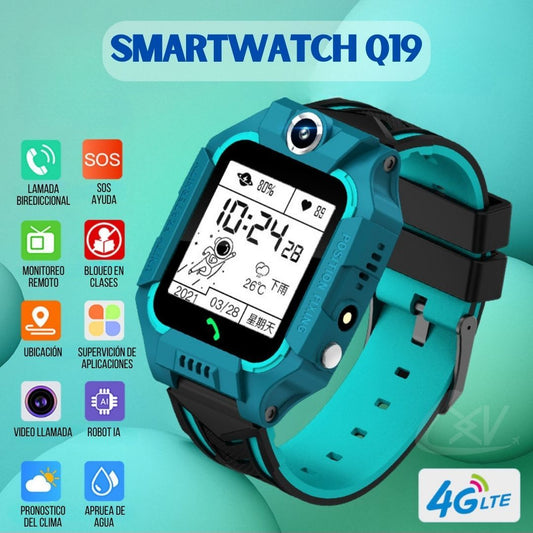 Smartwatch Reloj Kids Q19 Con Chip y Gps